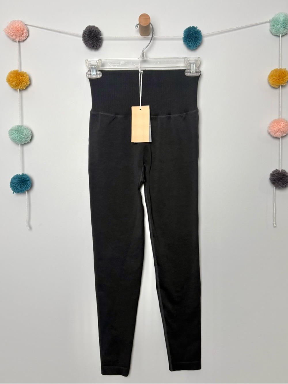 NWT Popflex Sculpt Black Leggings Small Flex